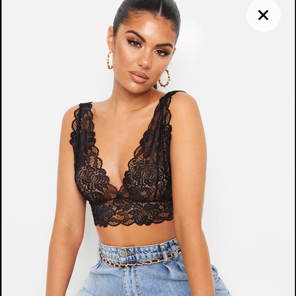 Lace bralette NWOT